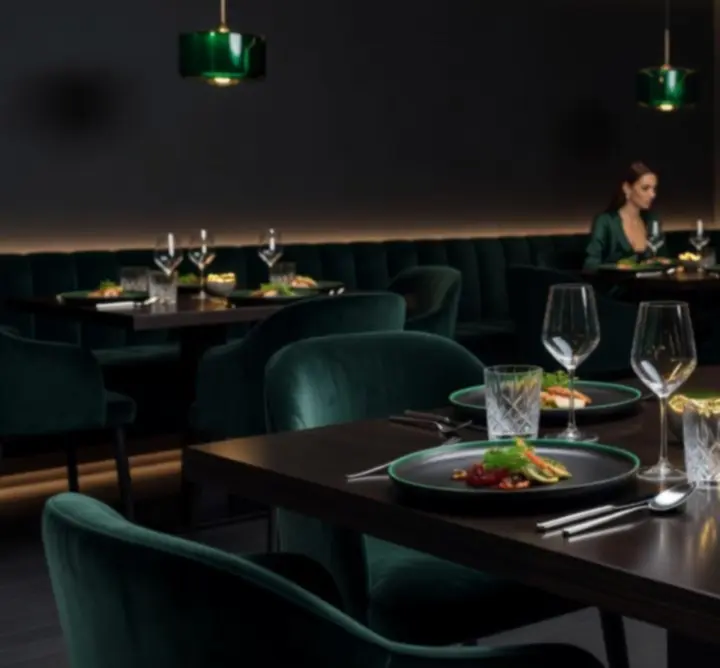 Exkluzív gourmet fogás elegáns tálalással a Top Magyar Helyek éttermében.